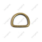 22.5 x 16.5 x 3.5 mm Iron D-Ring