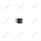 4mm Square Brass Decorative Button (4 Claws)