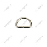 18x10x2.5mm Brass D-Ring