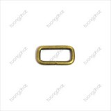 18x7x2.5mm Brass Rectangle Ring