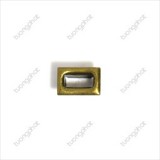 11mm Rectangular Brass Eyelet