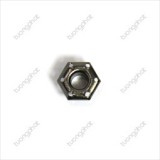 5mm Hexagonal Brass Eyelet With Small Holes