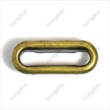 25x12x6.5mm Brass Oval Eyelet