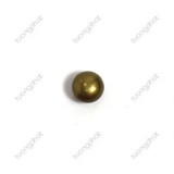 6mm Hemispherical Brass Rivet